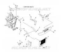 RACK, FRONT AND PARAURTI ANTERIORE