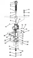 CARBURATORE XLT SP 0966676 AND  EUROPEAN XLT SP E966676 (4931703170C013)