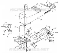 MONTAGGIO SEDILE   SERBATOIO RXL TOURING 0940869 (4925062506004A)