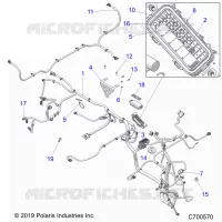 ELETTRICO, WIRE HARNESSES