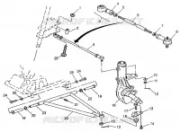 wishbones XPRESS 300 W97CA28C and  XPRESS 400L W97CA38C (4939603960C003)