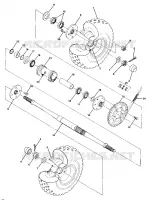 RUOTA POSTERIORE DRIVE ASSEMBLY (4917731773023A)