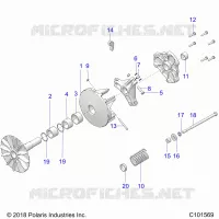 TRASMISSIONE, PRIMARY CLUTCH