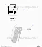 REFERENCES, TOOLS, BELT HOLDER, AND MANUALE DEL PROPRIETARIO