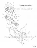 CENTER CONSOLE, REAR