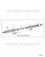 TRASMISSIONE, FRONT HALF SHAFT
