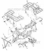 MONTAGGIO DEL TELAIO WITH RACKS (49147514750003)