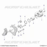 FRENO ANTERIORE CALIPER