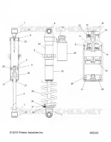 AMMORTIZZATORE POSTERIORE TRACK (7044566)