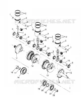 ALBERO MOTORE   PISTONEEE  SLT 750 B954170 (4930563056C002)
