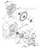 POMPA DELL'ACQUA ULTRA TOURING 0975378 and EUROPEAN ULTRA TOURING E975378 (4938133813C013)
