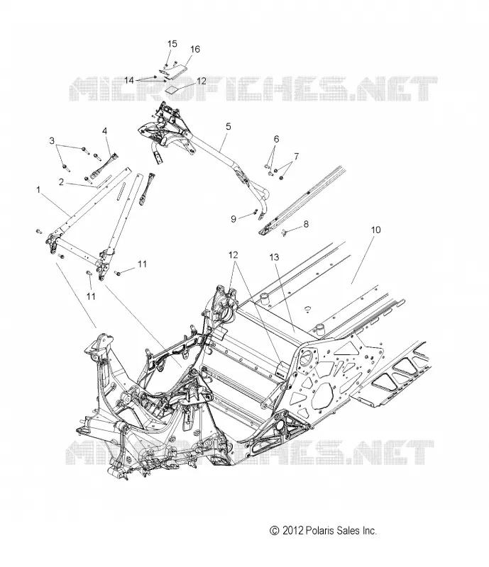 TELAIO, TELAIO ASM. and OVER STRUCTURE (600/144 Inch)