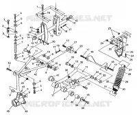 SOSPENSIONE POSTERIORE  XPLORER 500 W97CD50A (4941354135C005)