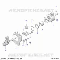 FRENO ANTERIORE CALIPER