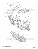 CHASSIS, TELAIO PRINCIPALE AND SKID PLATE