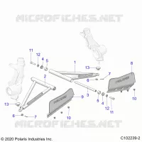 SUSPENSION, A-ARM AND PAVONEGGIARSI MOUNTING