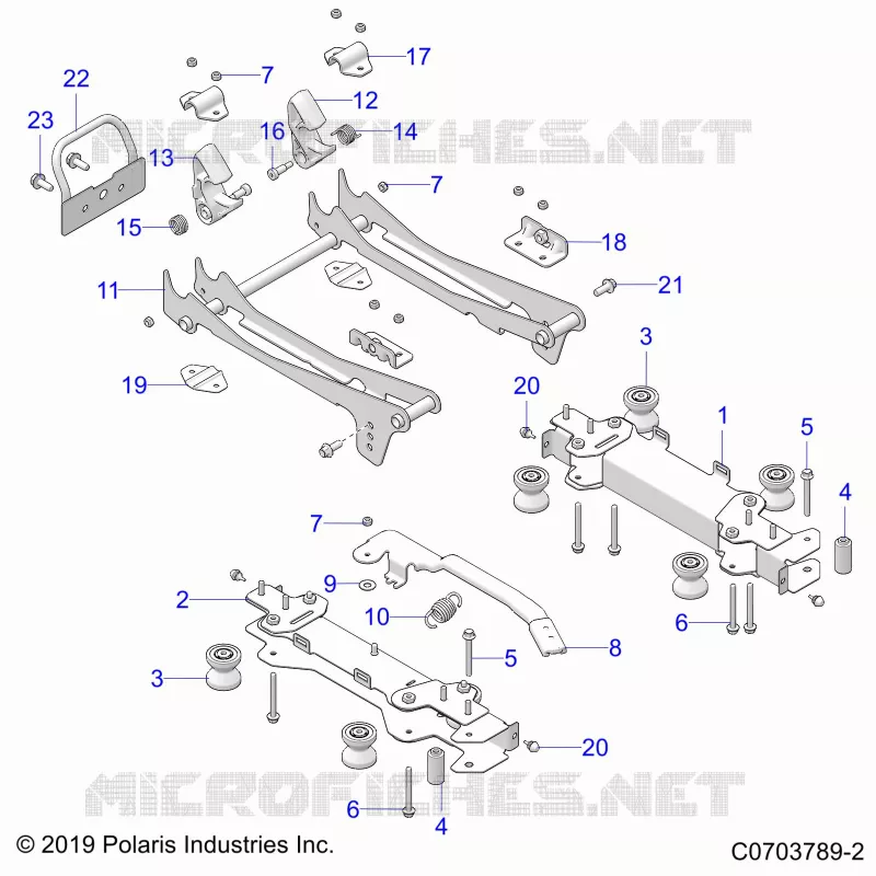 SEDE MOUNTING, FRONT