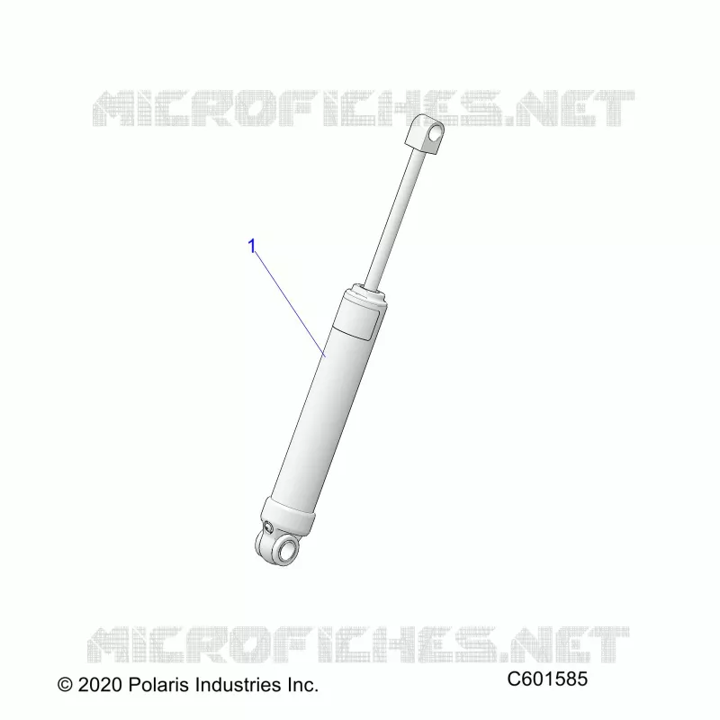 SUSPENSION, AMMORTIZZATORE POSTERIORE TRACK