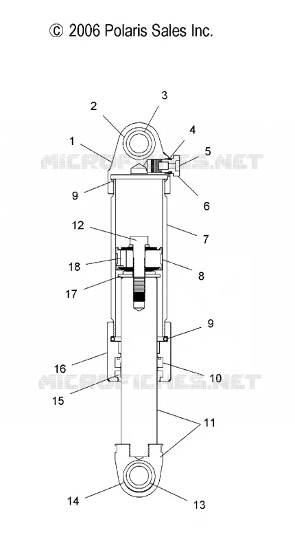 SHOCK ANTERIORE TRACK (7043234)