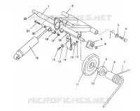 POSTERIORE COPPIA ARM 500 EFI / 0930674 and  500 EFI SKS / 0930574 (4922962296022A)