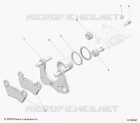 BRAKES, PINZA FRENO ANTERIORE