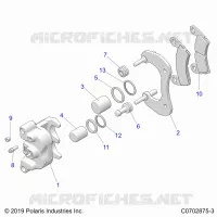 BRAKES, PINZA FRENO POSTERIORE