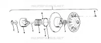 FRIZIONE DRIVEN WideTrak (4921302130028A)
