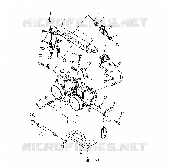 corpo farfallato  500 SP/500 SKS (4921262126043A)