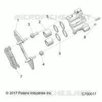 FRENO ANTERIORE CALIPER