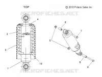 SHOCK ANTERIORE PISTA (7043715)