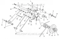 POSTERIORE COPPIA ARM 600 XCR 0961676 and EUROPEAN 600 XCR E961676 (4932123212B012)