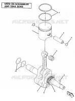 ALBERO MOTORE AND PISTON ASSEMBLY (4911991199044A)