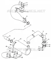 IMPIANTO DI SCARICO SLT 780 B974588 (4941174117B004)