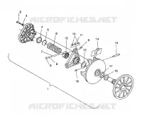 TRASMISSIONE FRIZIONE ASSEMBLY 440 / 0930760 and 440 SKS / 0930560 (4922932293023A)
