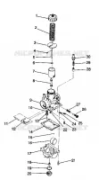 CARBURATORE TRAIL BLAZER W937221 (4924082408034A)