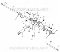 POSTERIORE COPPIA ARM WIDETRAK GT 0972061 and EUROPEAN WIDETRAK GT E972061 (4938173817B008)