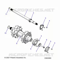 DRIVE TRAIN, JACKSHAFT AND ALBERO DI TRASMISSIONE
