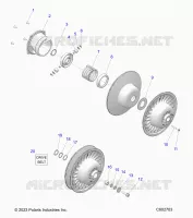 TRASMISSIONE, CLUTCH, SECONDARY