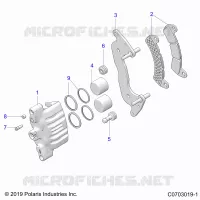 BRAKES, PINZA FRENO ANTERIORE