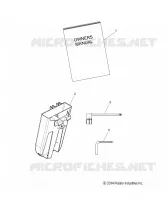 TOOLS, BELT HOLDER, TOOLS, AND MANUALE DEL PROPRIETARIO