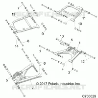 SOSPENSIONE POSTERIORE CONTROL ARMS