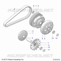 TRASMISSIONE, PRIMARY CLUTCH