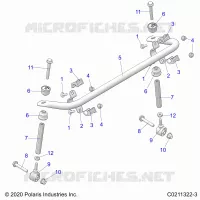 SUSPENSION, BARRA DI STABILIZZAZIONE