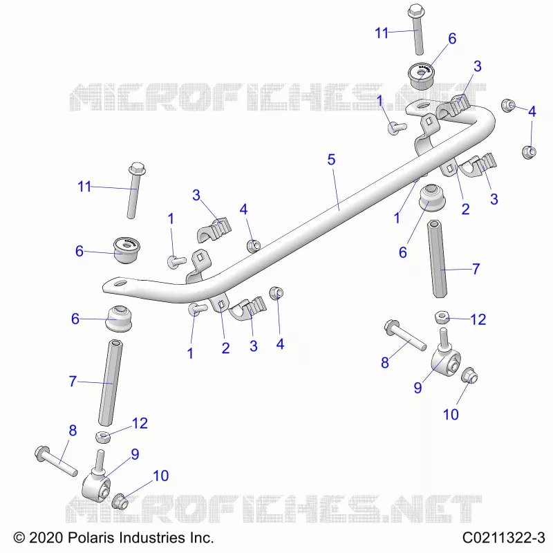 SUSPENSION, BARRA DI STABILIZZAZIONE