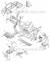 MONTAGGIO DEL TELAIO w/ RACKS Trail Boss / W928527 (4922892289003A)