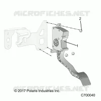 ENGINE, ACCELERATORE PEDALE