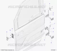 PORTE MOUNTING, FRONT