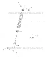 SUSPENSION, AMMORTIZZATORE POSTERIORE MOUNTING