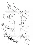 PISTONE AND ALBERO MOTORE SPORT (4912701270035A)