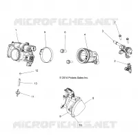 ENGINE, CORPO FARFALLATO AND FUEL RAIL